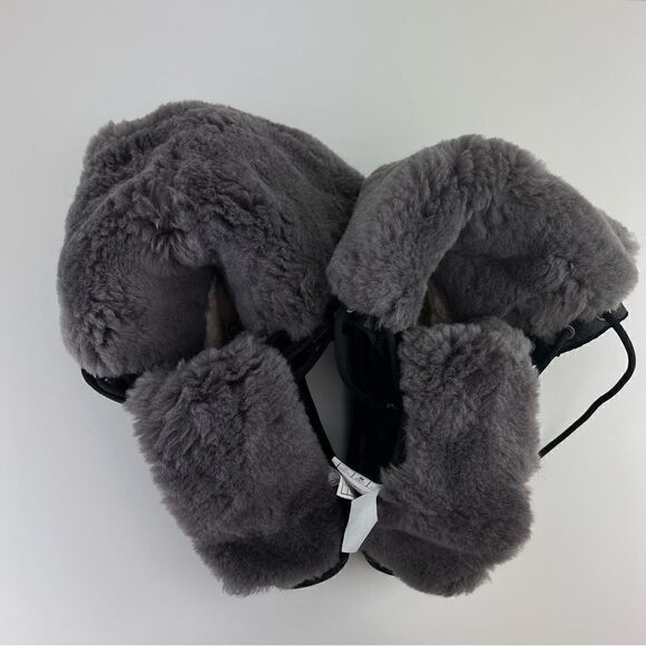 Ugg Australia Adirondack Tall Black and Gray Women’s Boots, Size 6 - Picture 8 of 10